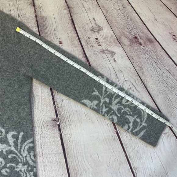 Cashmere Wool Cardigan Open Drape Bendetta B Size Small Gray - Picture 8 of 12